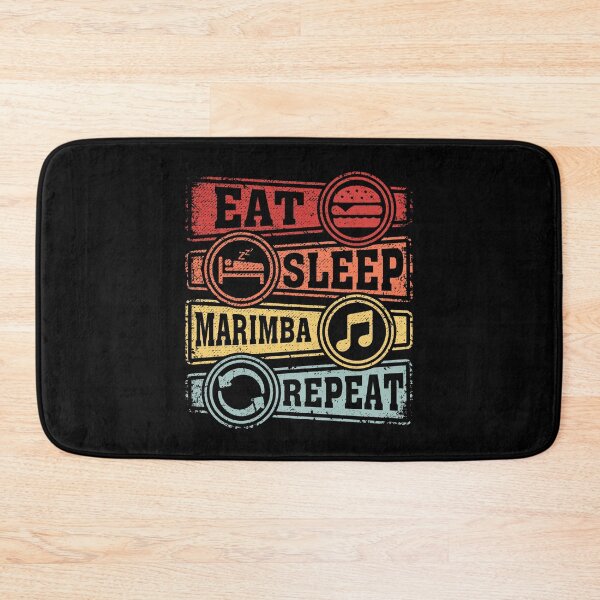 Item preview, Eat Sleep Marimba Repeat designed and sold by GabbyKash.