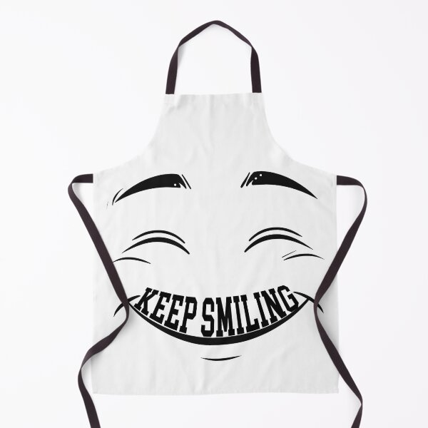 Item preview, Keep Smiling Bold Expressive Face Typography Minimalist Urban Design designed and sold by DesignArtist.ia.