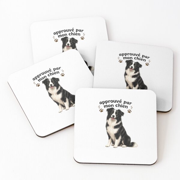 Item preview, Approved by my Border Collie designed and sold by BeDogRonrons.