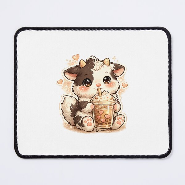 Item preview, Kawaii Baby Cow Coffee Time designed and sold by Anantha's Studio.