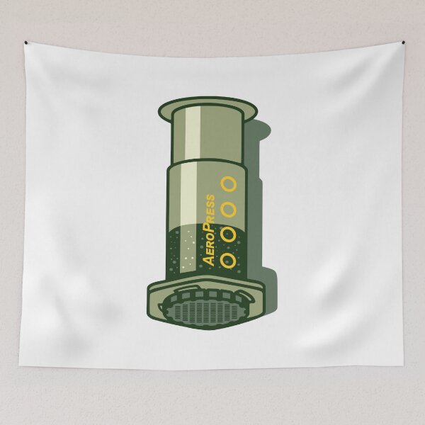 Item preview, AeroPress Coffee Brewing Tools Barista | Coffee Sticker designed and sold by ianths.