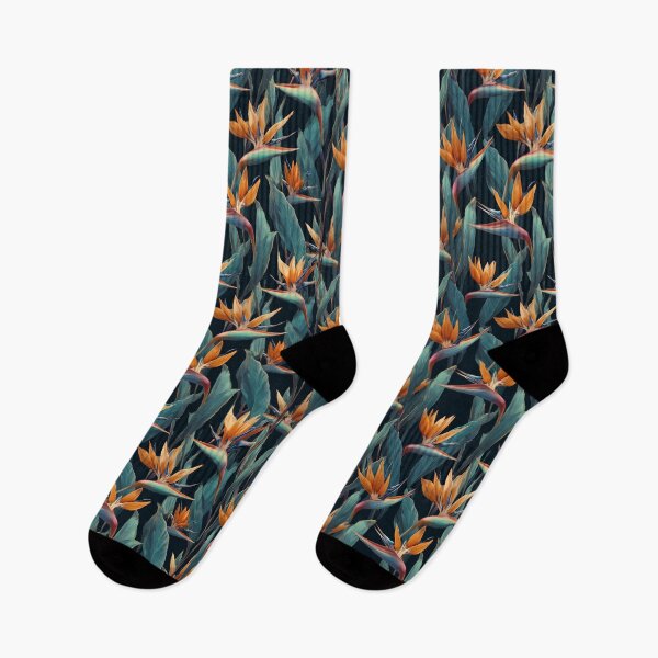 Item preview, Vibrant Tropical Flower Print  - Birth Flower Motif  - Gifts For Guys designed and sold by RoyalStarsPatts.