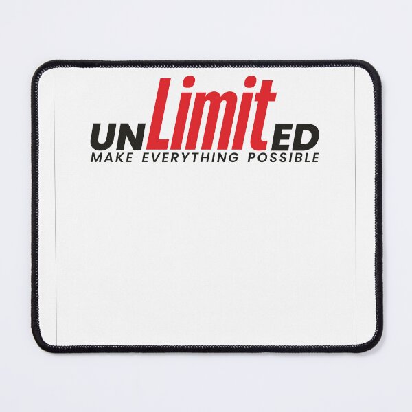 Item preview, Unlimited Motivation Typography T-Shirt Design designed and sold by Abhikash Creation.