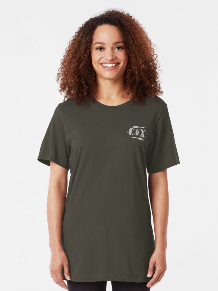 Alternate view of Cox Oar Pocket size Slim Fit T-Shirt
