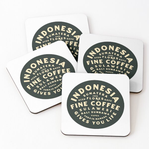 Item preview, Indonesia Coffee Gives You Life | Coffee Sticker designed and sold by ianths.