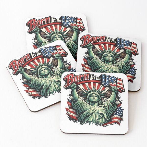 Item preview, Born In The Usa designed and sold by KreatikaShop.