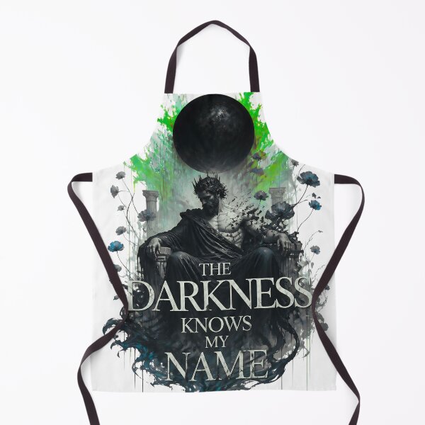 Item preview, The Darkness Knows My Name Artistic Dark Mythology Design transparent backgraund designed and sold by ArtisElec.