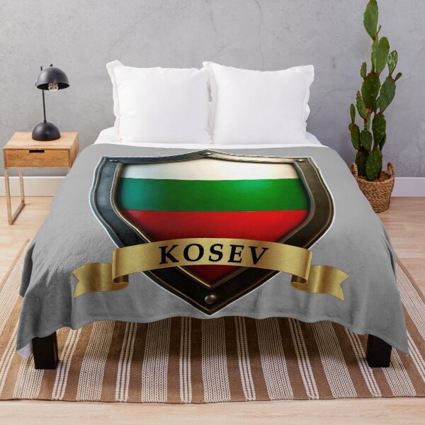 Item preview, Kosev Bulgaria Surname Crest Shield designed and sold by Highlandkings.