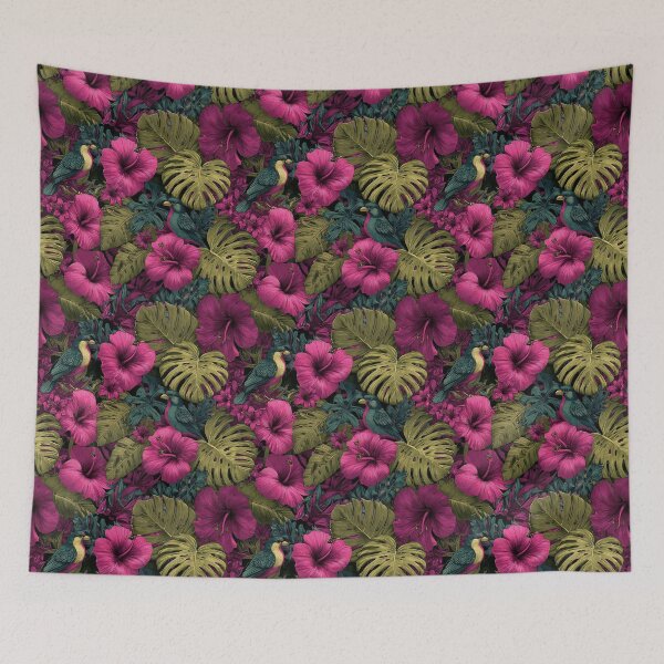 Item preview, Elegant Tropical Floral  - Birthday Flower Print  - Gifts For Men designed and sold by RoyalStarsPatts.