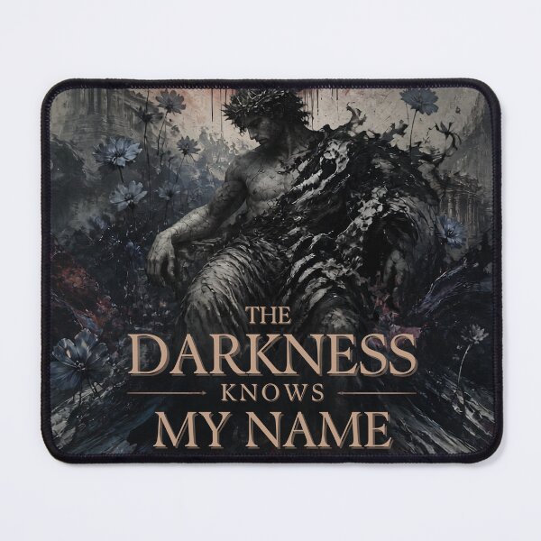 Item preview, The Darkness Knows My Name Artistic Dark Mythology Design art designed and sold by ArtisElec.