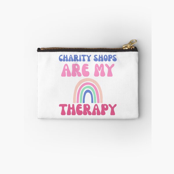 Item preview, Charity shops are my therapy designed and sold by BritishDelights.