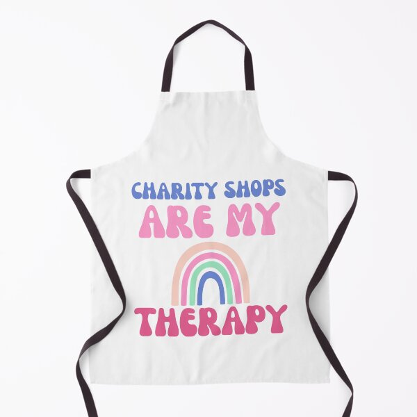 Item preview, Charity shops are my therapy designed and sold by BritishDelights.