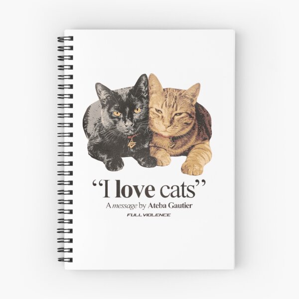 Item preview, Ateba Gautier "I Love Cats" designed and sold by JeyVel.