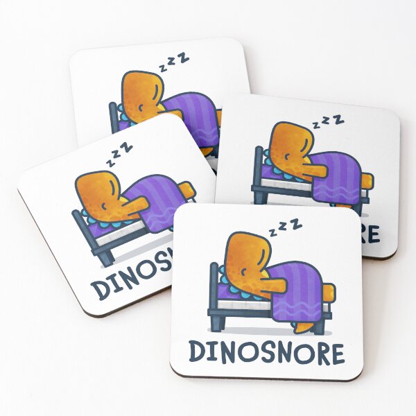 Item preview, Dinosnore - Orange designed and sold by Tom Napper Design.