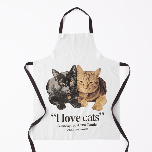 Item preview, Ateba Gautier "I Love Cats" designed and sold by JeyVel.