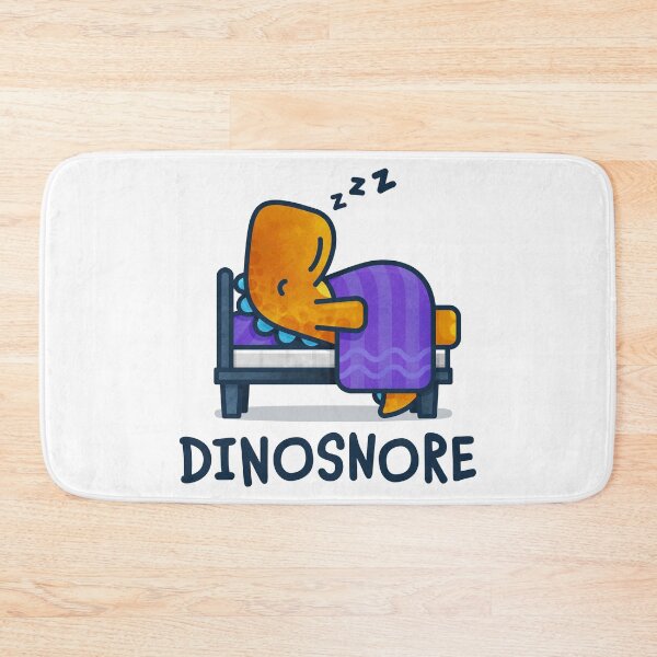 Item preview, Dinosnore - Orange designed and sold by Tom Napper Design.