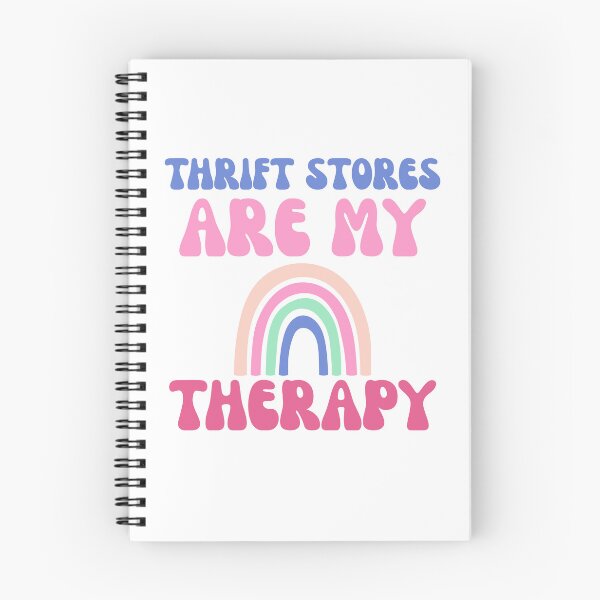 Item preview, Thrift stores are my therapy designed and sold by BritishDelights.