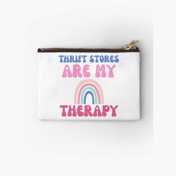 Item preview, Thrift stores are my therapy designed and sold by BritishDelights.