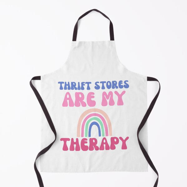 Item preview, Thrift stores are my therapy designed and sold by BritishDelights.