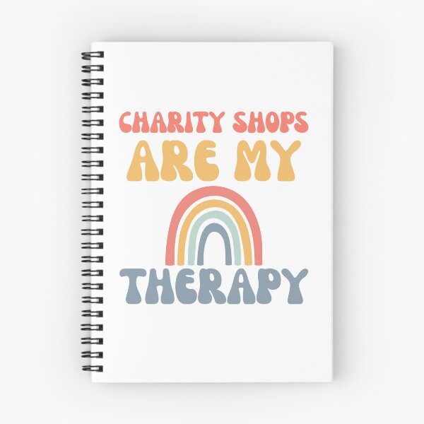 Item preview, Charity shops are my therapy designed and sold by BritishDelights.