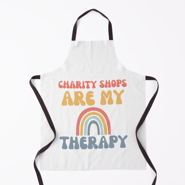 Item preview, Charity shops are my therapy designed and sold by BritishDelights.