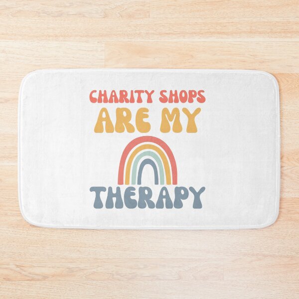 Item preview, Charity shops are my therapy designed and sold by BritishDelights.