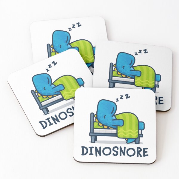 Item preview, Dinosnore - Blue designed and sold by Tom Napper Design.