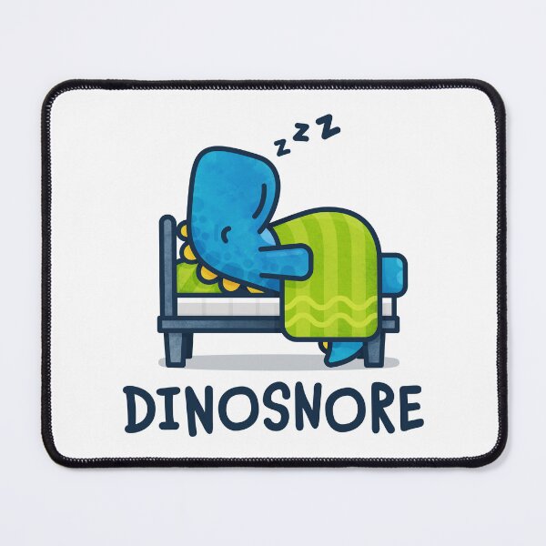 Item preview, Dinosnore - Blue designed and sold by Tom Napper Design.