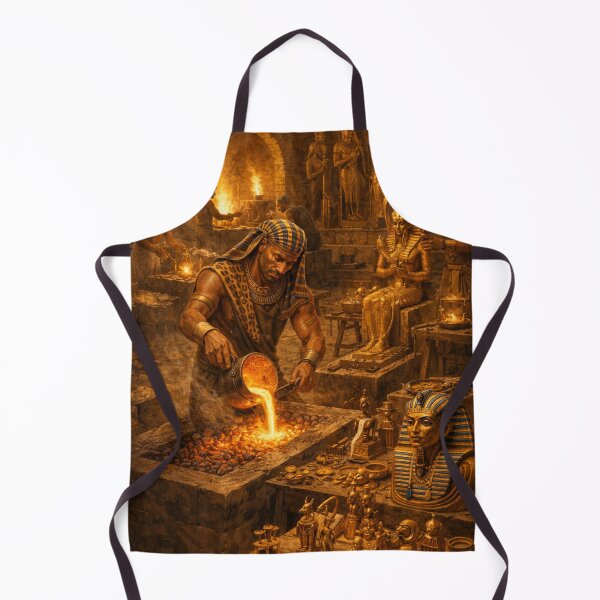 Item preview, Ancient Egyptian Gold Workshop | Pharaoh Treasure Forge Cinematic Egypt Art designed and sold by Queen Cleopatra.
