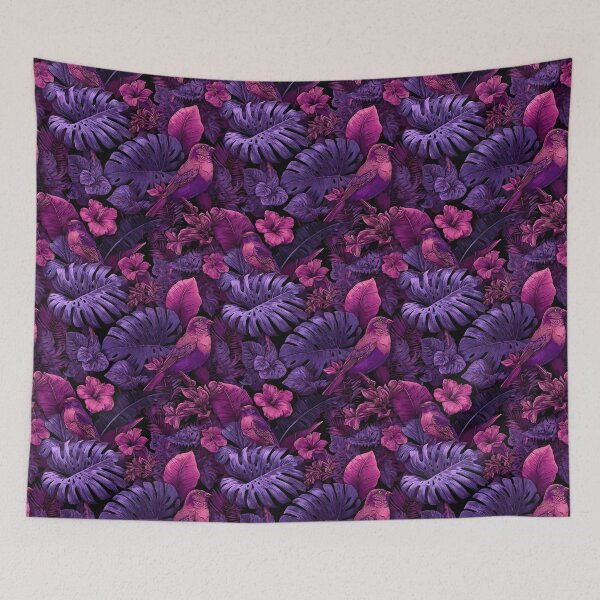 Item preview, Radiant Tropical Floral Texture  - Birth Flower Motif  - Wedding Gift Ideas designed and sold by RoyalStarsPatts.