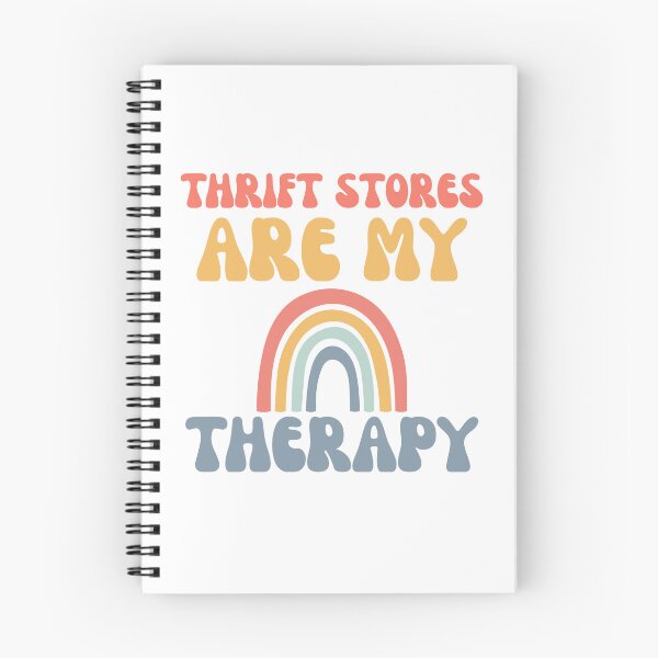 Item preview, Thrift stores are my therapy designed and sold by BritishDelights.
