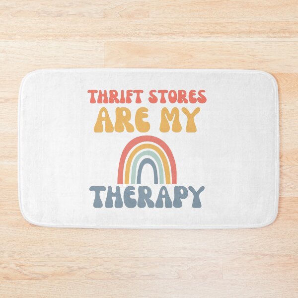Item preview, Thrift stores are my therapy designed and sold by BritishDelights.