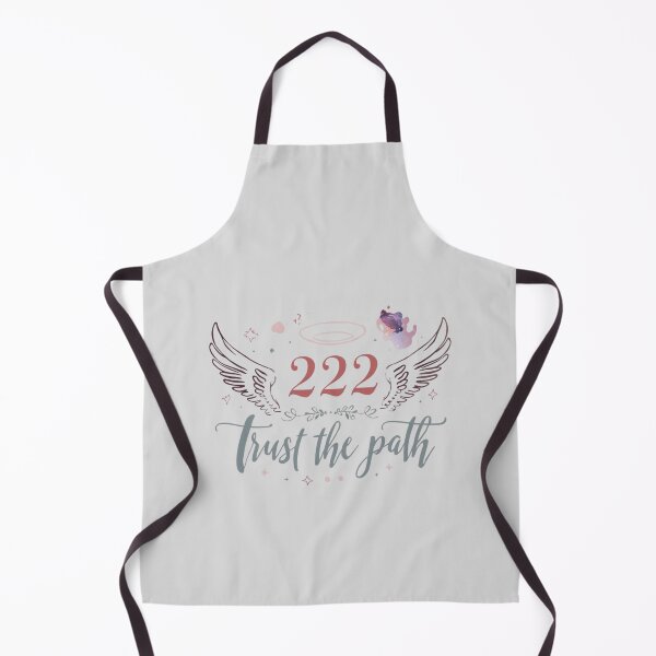 Item preview, 222 Angel Number Trust the Path – Spiritual Aesthetic Typography Design designed and sold by CosmicQuietLab.