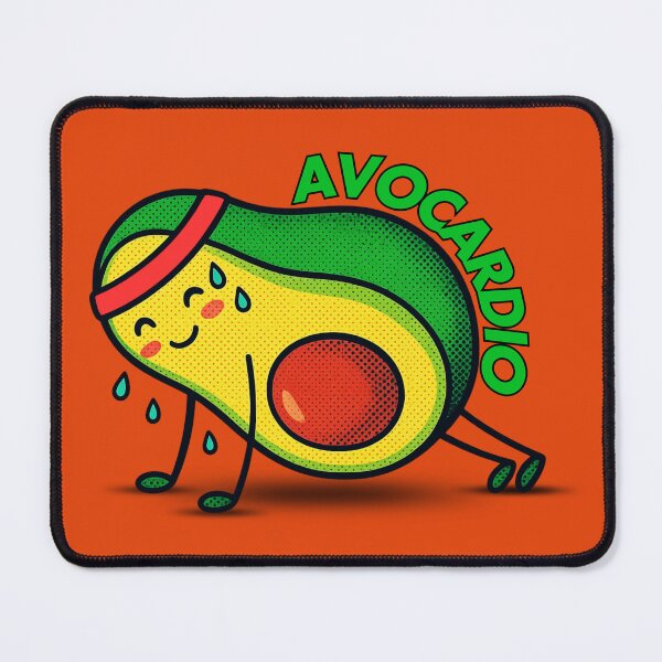 Item preview, Funny Sweating Avocado Cardio Workout - Fitness Pun Graphic designed and sold by 2msons.