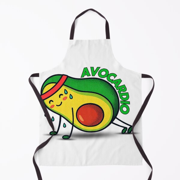 Item preview, Funny Sweating Avocado Cardio Workout - Fitness Pun Graphic designed and sold by 2msons.