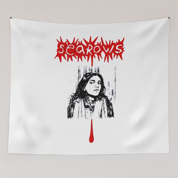 Item preview, Face Silhouette With Unique Red Typography designed and sold by DeadTired666.