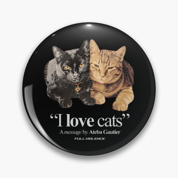 Item preview, Ateba Gautier "I Love Cats" designed and sold by JeyVel.