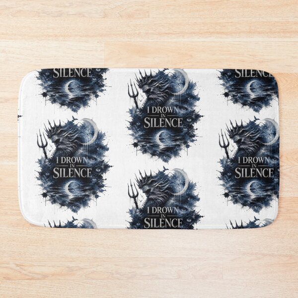 Item preview, I Drown In Silence Artistic Poseidon Mythology Design designed and sold by ArtisElec.