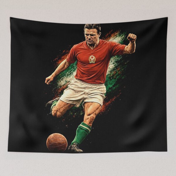 Item preview, Puskás Football Legend Pride designed and sold by Not Hugo.