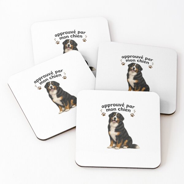 Item preview, Approved by my Bernese Mountain Dog designed and sold by BeDogRonrons.