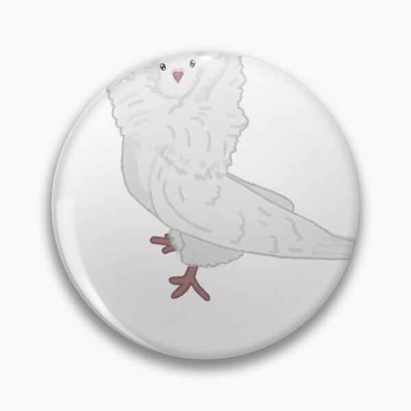 Item preview, Jacobin Pigeon designed and sold by Anascreationsnz.