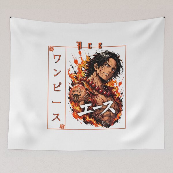 Item preview, Anime Flame Warrior Graphic – Fiery Battle Fighter Art designed and sold by lamiarte.
