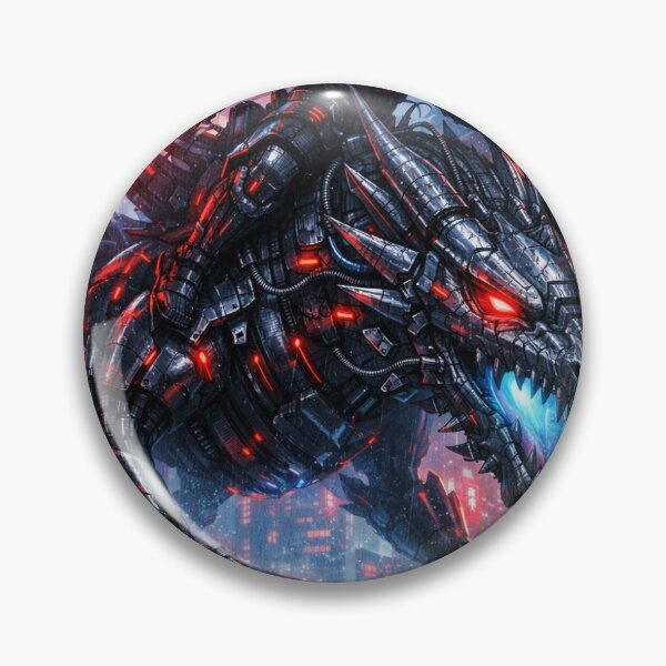 Item preview, Cyber Oni Dragon Rider – Neo Tokyo Sky Guardian designed and sold by Neo Tokio.