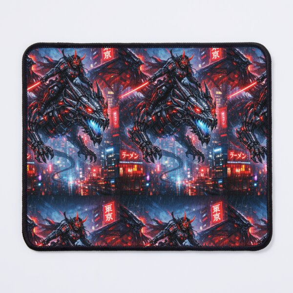 Item preview, Cyber Oni Dragon Rider – Neo Tokyo Sky Guardian designed and sold by Neo Tokio.