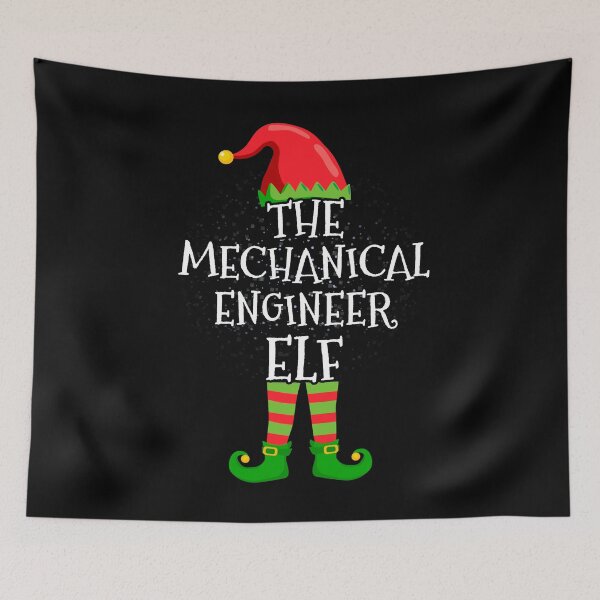 Item preview, MECHANICAL ENGINEER Elf Family Matching Christmas Group designed and sold by CosmoKitsch.