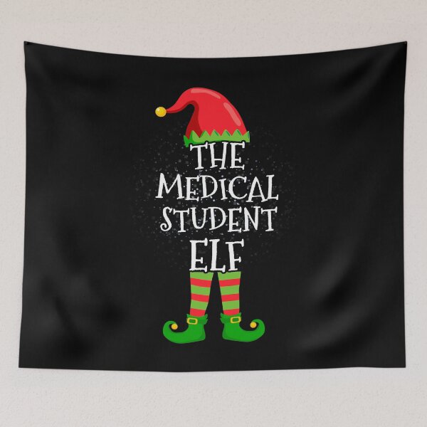 Item preview, MEDICAL STUDENT Elf Family Matching Christmas Group designed and sold by CosmoKitsch.