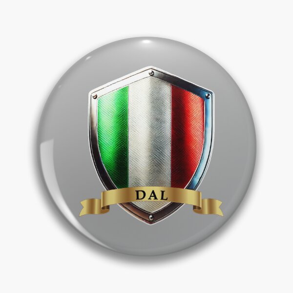 Item preview, Dal Italy Heritage Crest Emblem designed and sold by Highlandkings.