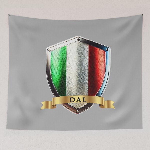 Item preview, Dal Italy Heritage Crest Emblem designed and sold by Highlandkings.