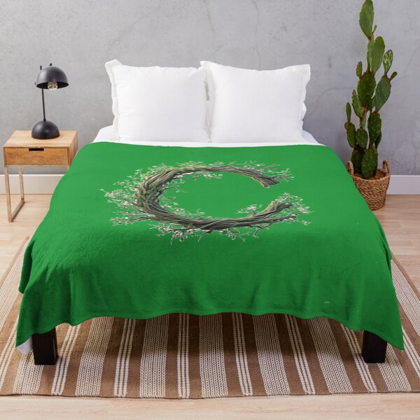 Item preview, Nature Inspired Letter C Tree Branch Art designed and sold by Digital Design Art.