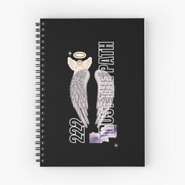 Item preview, 222 Trust the Path – Spiritual Aesthetic Typography Design designed and sold by CosmicQuietLab.